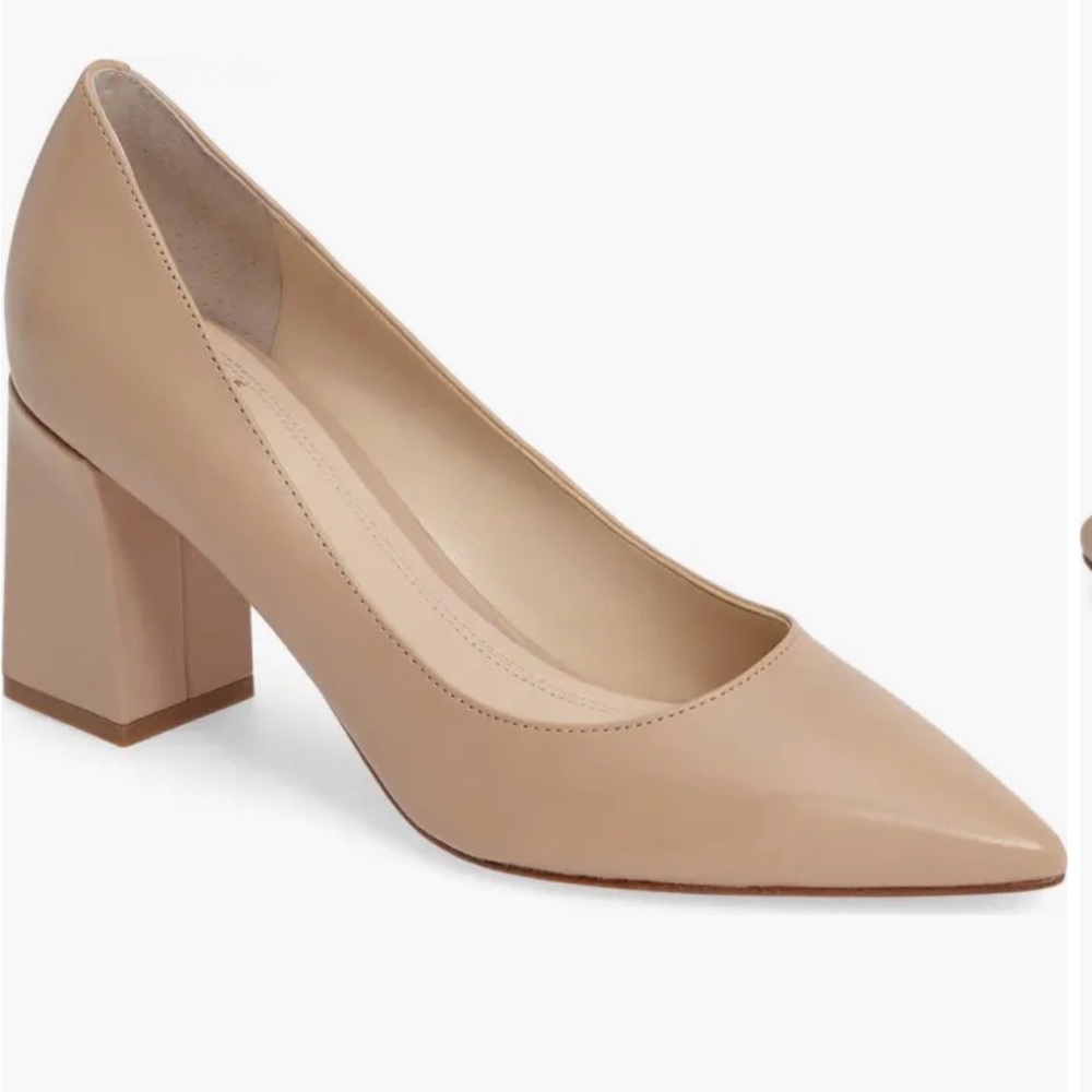 Marc Fisher Zala Block Heel Pump (Women)  Size 9.5
